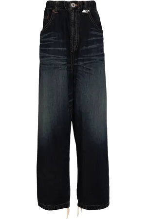 Maison Mihara Yasuhiro Jean à patch logo