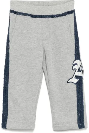 Emporio Armani Pantalon de jogging à patch logo