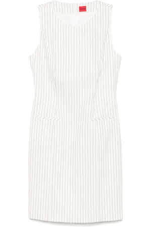 HUGO BOSS Robe courte rayée