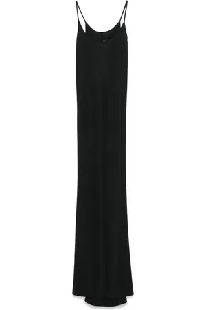 Rick Owens Robe longue à design nervuré