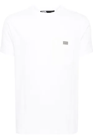 Karl Lagerfeld T-shirt en coton à plaque logo