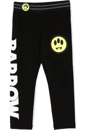 BARROW Legging en coton à logo imprimé