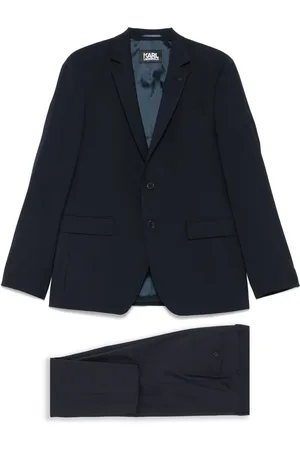 Karl Lagerfeld Costume à veste à simple boutonnage