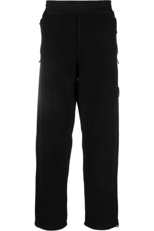 Stone Island Pantalon cargo à patch Compass
