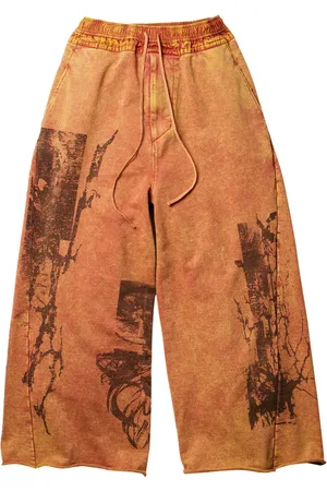 JULIUS Pantalon de jogging ample Rift Graphic