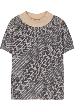 VERSACE Pull à imprimé Greca (années 2000)