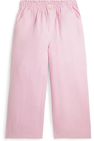 Ralph Lauren Pantalon en lin à coupe ample