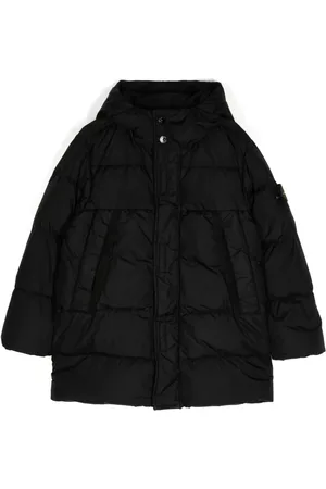 Stone Island Veste matelassée à patch Compass