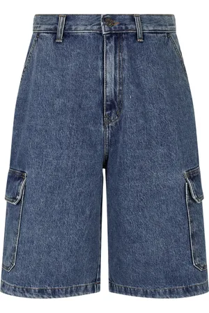 Studio Tomboy Short en jean à poches cargo
