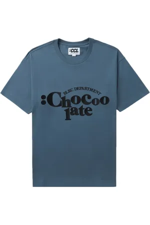 Chocoolate T-shirt en coton à logo imprimé