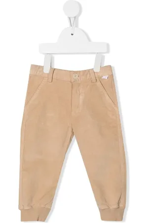 Il gufo Pantalon en velours côtelé à coupe droite