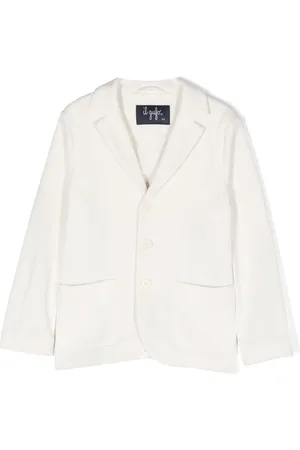 Il gufo Blazer droit à col cranté