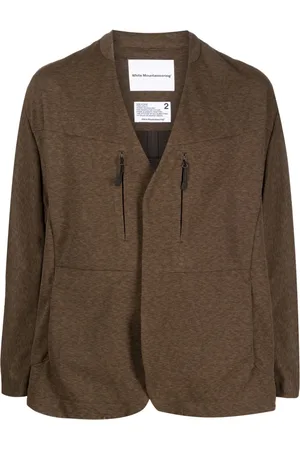 WHITE MOUNTAINEERING Veste en laine à col v