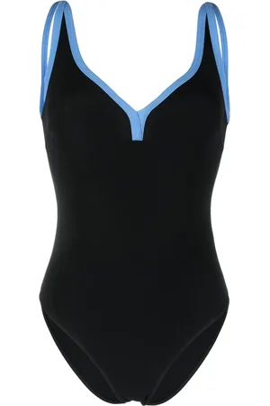 Lisa Marie Fernandez Maillot de bain Maria à bords contrastants