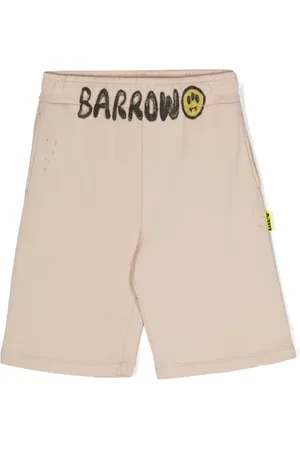 BARROW Short en jean à effet usé
