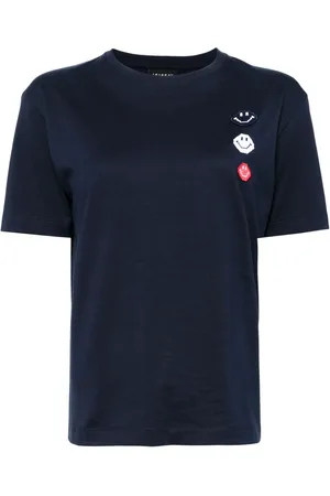 JOSHUA SANDERS T-shirt en coton à slogan imprimé