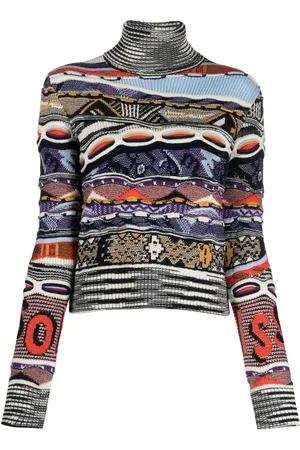 Missoni Pull en maille à col roulé