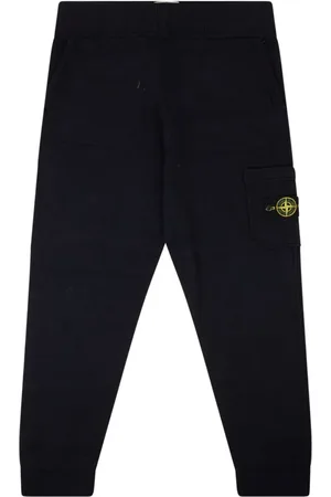 Stone Island Pantalon de jogging à patch logo