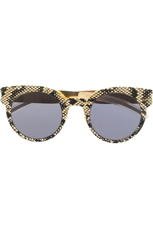 MYKITA Lunettes de soleil Python à monture ronde