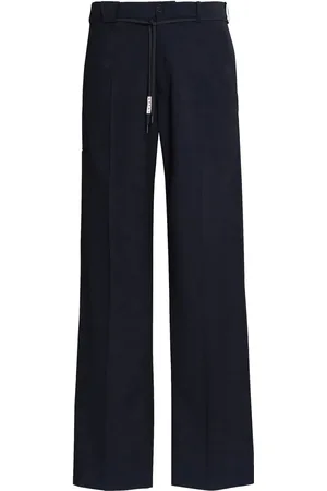 Marni Pantalon en laine à coupe droite