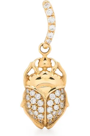 Aurélie Bidermann 18kt yellow gold Beetle pendant