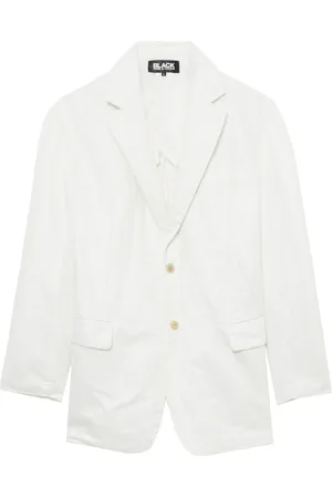 Comme des Garçons Blazer asymétrique à simple boutonnage