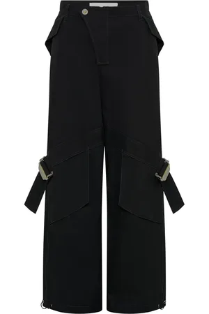 DION LEE Pantalon en coton biologique à coupe droite