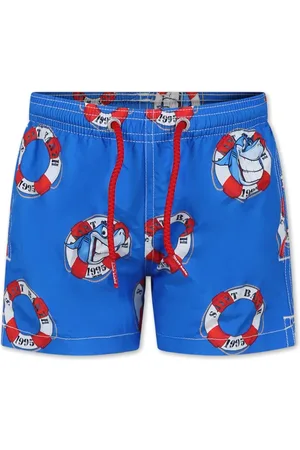 MC2 SAINT BARTH Short de bain imprimé à lien de resserrage