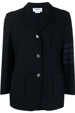 Thom Browne Veste à détails 4 bandes signature
