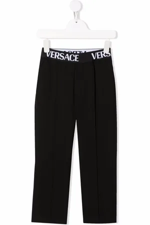 VERSACE Pantalon Medusa à taille à logo