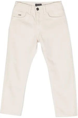 Emporio Armani Jean J75 à plaque logo