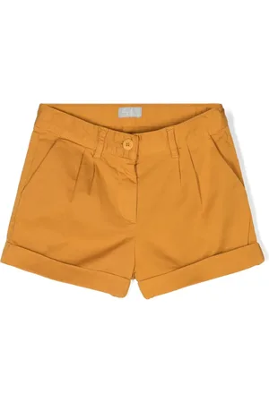 Il gufo Short chino à design plissé