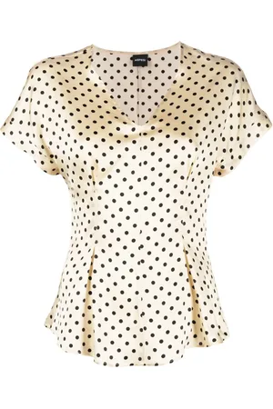 Aspesi Blouse évasée à pois