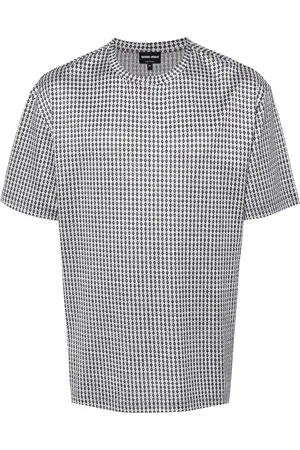 Giorgio Armani T-shirt à motif géométrique
