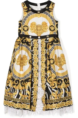 VERSACE Robe à imprimé Barocco