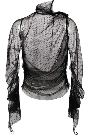 ALAINPAUL Haut en tulle
