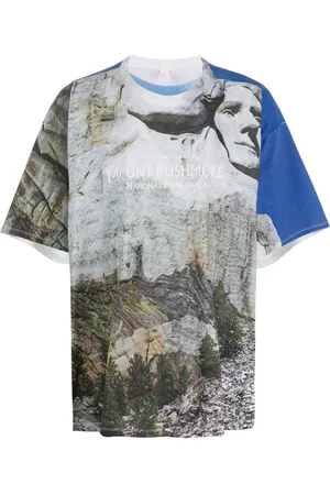 DOUBLET T-shirt Rushmore imprimé