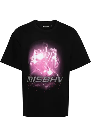 MISBHV T-shirt en coton à imprimé graphique