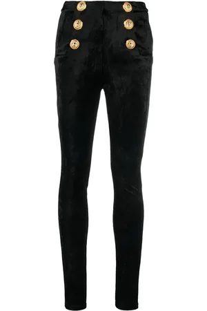 Balmain Pantalon skinny en velours