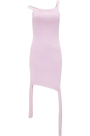 J.W.Anderson Robe courte en maille à design patchwork