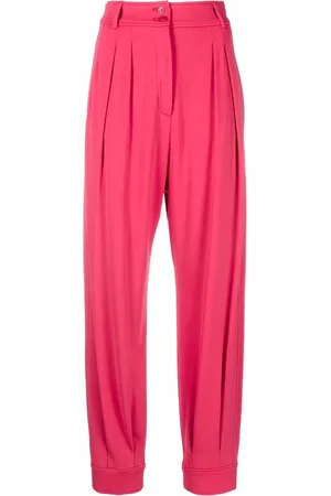 Alberta Ferretti Pantalon à taille haute
