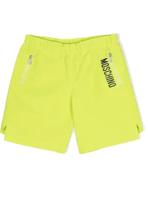 Moschino Short élastiqué à logo imprimé