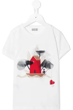 Il gufo T-shirt à détail appliqué
