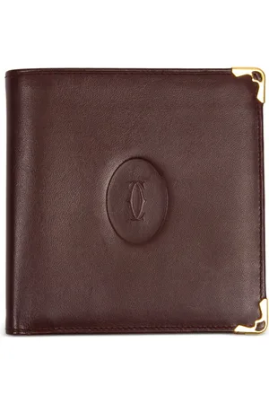 Cartier Portefeuille en cuir (années 1990)