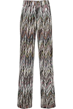 Missoni Pantalon palazzo à chevrons