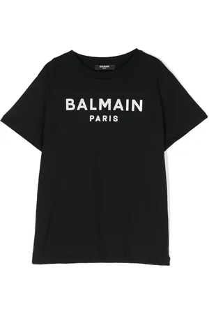 Balmain T-shirt à logo imprimé