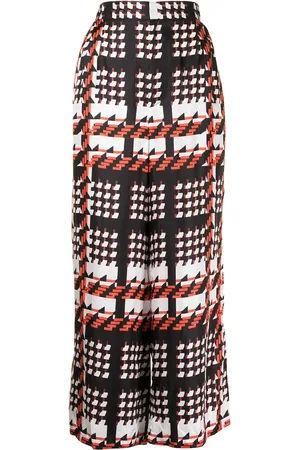 BIYAN Pantalon ample à carreaux