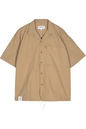 Chocoolate Chemise en coton à manches courtes
