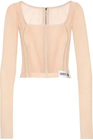 Dolce & Gabbana Haut-corset à manches longues