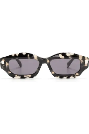 KUBORAUM Lunettes de soleil Q6 à monture géométrique